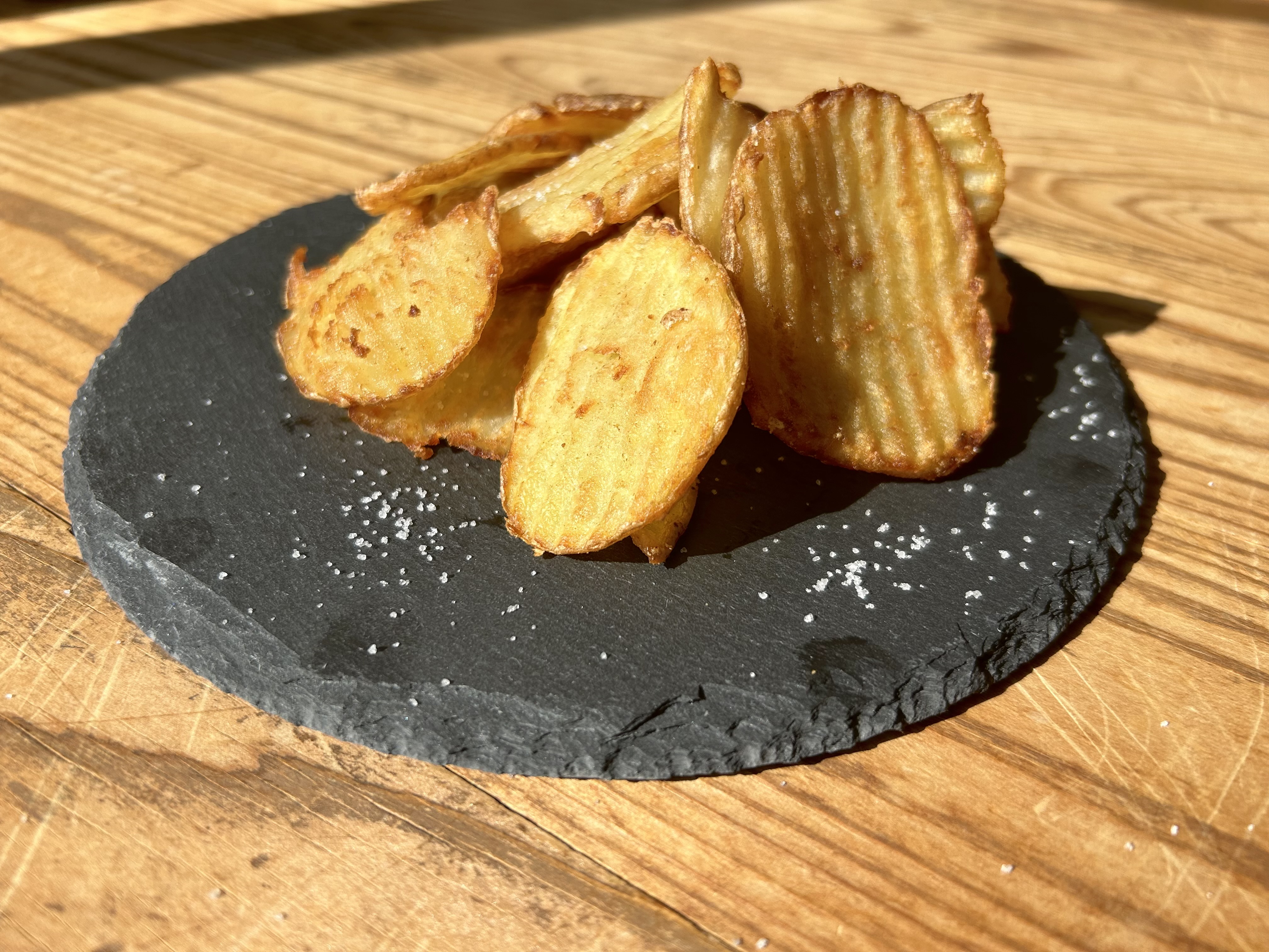 ウェーブカットポテト